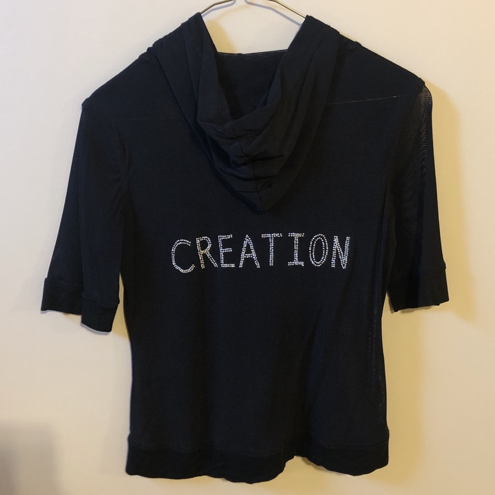 Zip up “Creation” top
